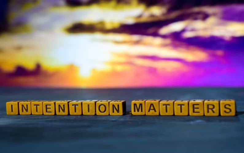 set your healing intention